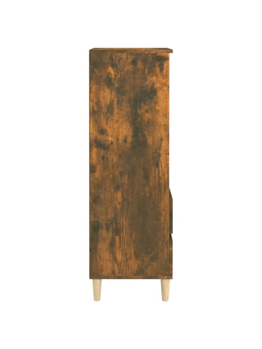 Komoda, dūminio ąžuolo spalvos, 40x36x110cm, apdirbta mediena