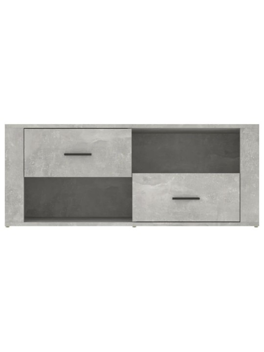 Televizoriaus spintelė, betono pilka, 100x35x40cm, mediena