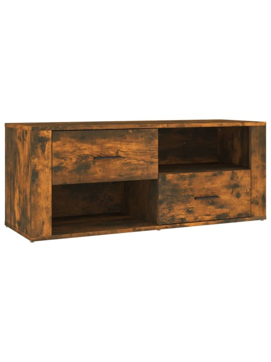 Televizoriaus spintelė, dūminio ąžuolo, 100x35x40cm, mediena