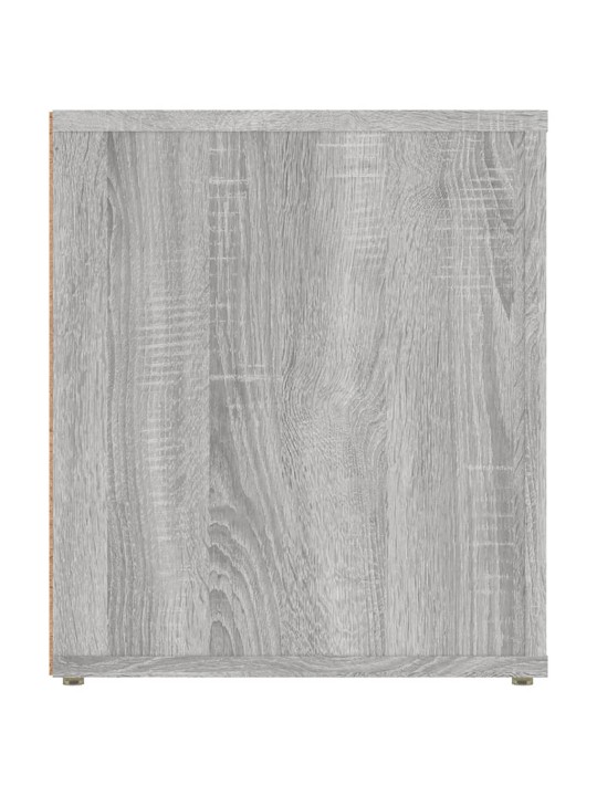 Televizoriaus spintelė, pilka ąžuolo, 100x35x40cm, mediena