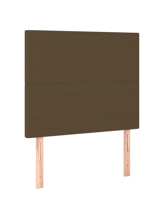 Galvūgalis, 2vnt., tamsiai rudos spalvos, 80x5x78/88cm, audinys