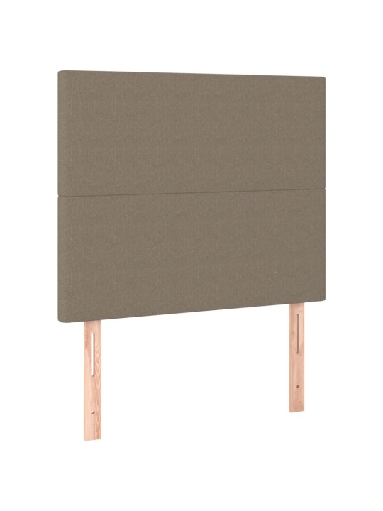 Galvūgalis, 2vnt., taupe spalvos, 80x5x78/88cm, audinys