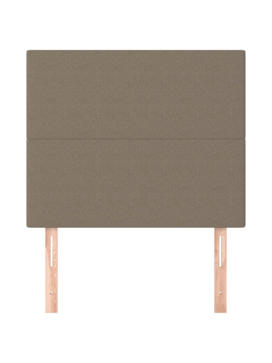 Galvūgalis, 2vnt., taupe spalvos, 80x5x78/88cm, audinys