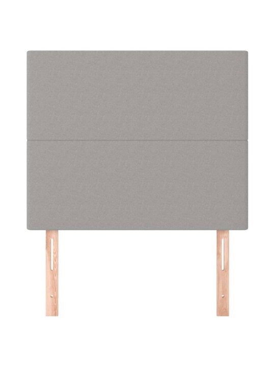 Galvūgalis, 2vnt.,šviesiai pilkos spalvos,100x5x78/88cm,audinys