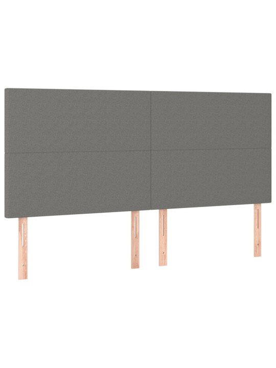 Galvūgalis, 4vnt.,tamsiai pilkos spalvos,90x5x78/88cm, audinys
