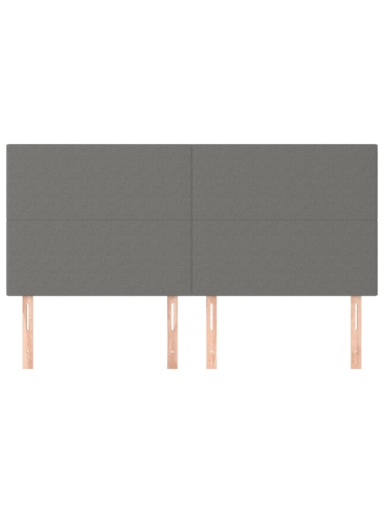 Galvūgalis, 4vnt.,tamsiai pilkos spalvos,90x5x78/88cm, audinys