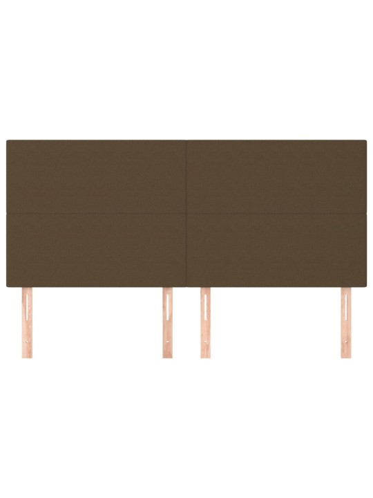 Galvūgalis, 4vnt.,tamsiai rudos spalvos,90x5x78/88cm, audinys
