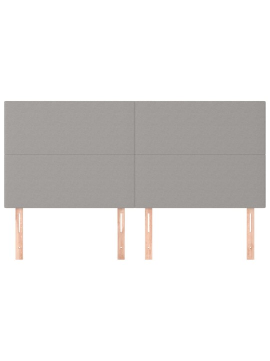 Galvūgalis, 4vnt.,šviesiai pilkos spalvos,100x5x78/88cm,audinys