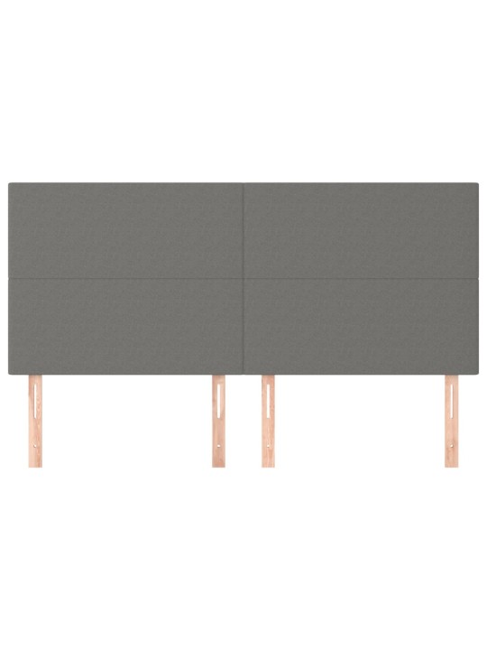 Galvūgalis, 4vnt.,tamsiai pilkos spalvos,100x5x78/88cm, audinys