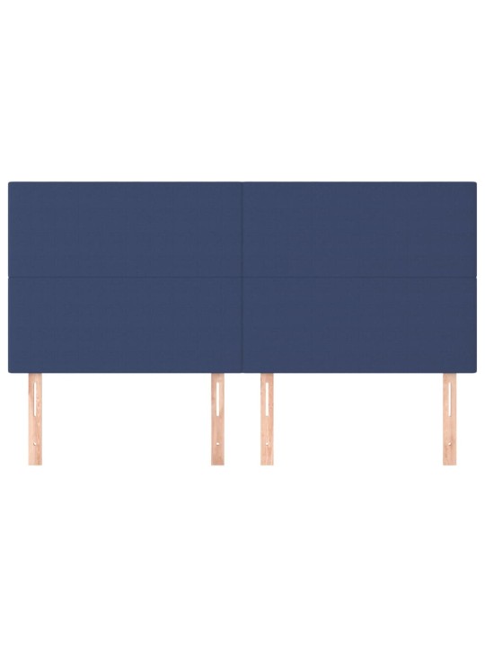 Galvūgalis, 4vnt., mėlynos spalvos, 100x5x78/88cm, audinys