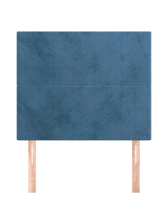Galvūgalis, 2vnt.,tamsiai mėlynos spalvos,100x5x78/88cm,aksomas