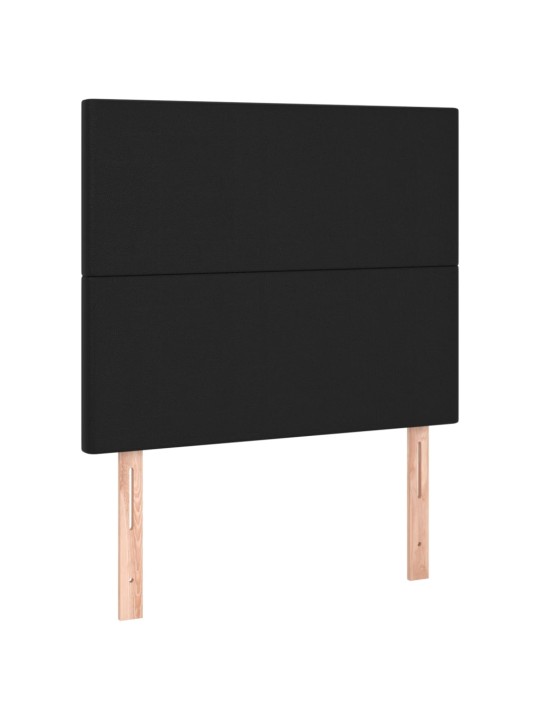 Galvūgalis,2vnt., juodos spalvos, 90x5x78/88cm, dirbtinė oda