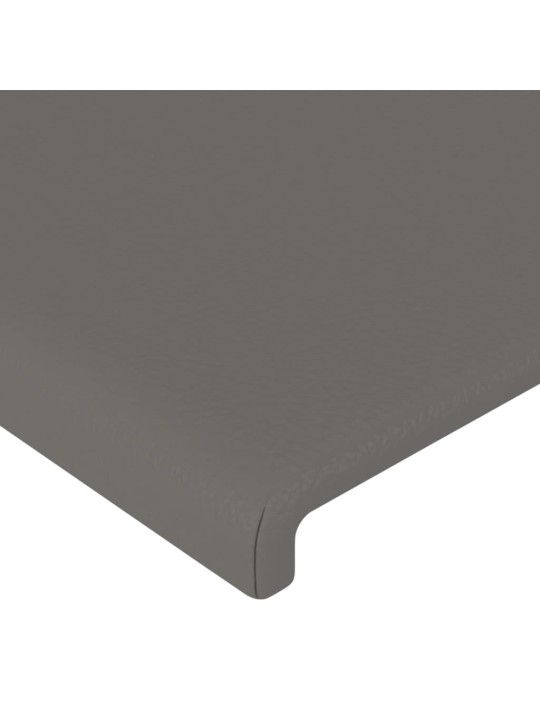 Galvūgalis,4vnt., pilkos spalvos, 90x5x78/88cm, dirbtinė oda