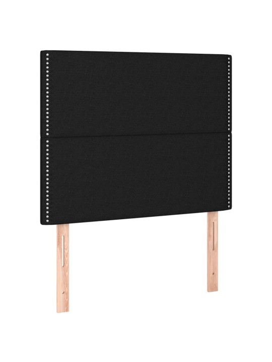 Galvūgalis, 2vnt., juodos spalvos, 80x5x78/88cm, audinys
