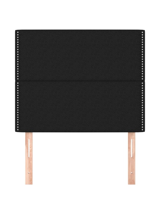 Galvūgalis, 2vnt., juodos spalvos, 80x5x78/88cm, audinys