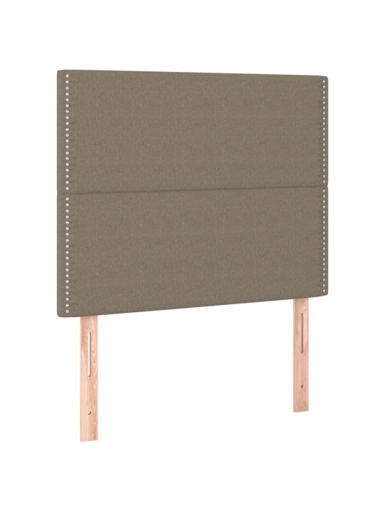 Galvūgalis, 2vnt., taupe spalvos, 80x5x78/88cm, audinys