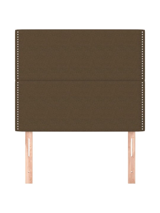 Galvūgalis, 2vnt.,tamsiai rudos spalvos,90x5x78/88cm, audinys