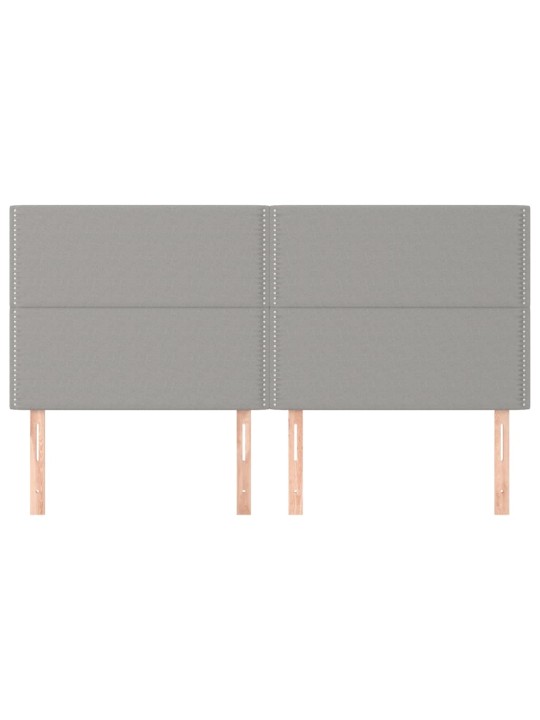 Galvūgalis, 4vnt.,šviesiai pilkos spalvos,100x5x78/88cm,audinys