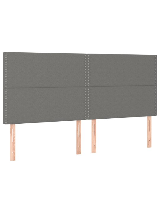 Galvūgalis, 4vnt.,tamsiai pilkos spalvos,100x5x78/88cm, audinys