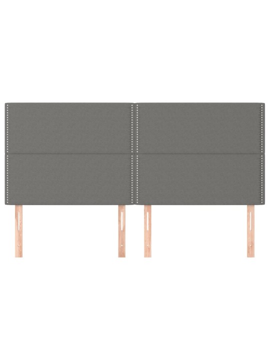 Galvūgalis, 4vnt.,tamsiai pilkos spalvos,100x5x78/88cm, audinys