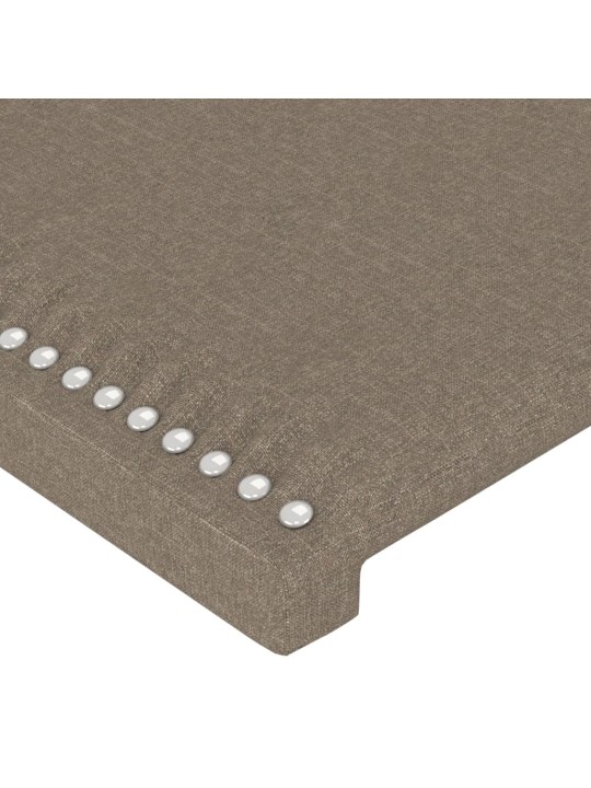 Galvūgaliai, 4vnt., taupe spalvos, 100x5x78/88cm, audinys