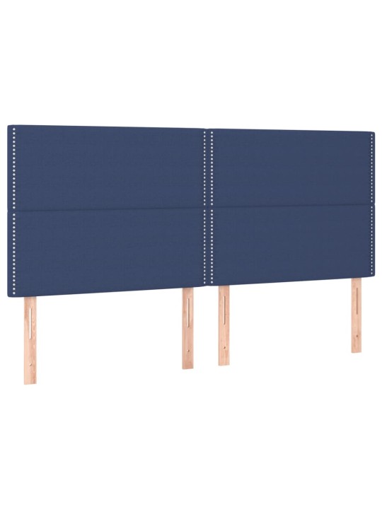 Galvūgalis, 4vnt., mėlynos spalvos, 100x5x78/88cm, audinys