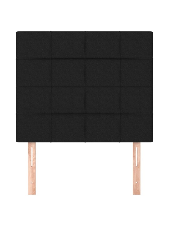 Galvūgalis, 2vnt., juodos spalvos, 80x5x78/88cm, audinys