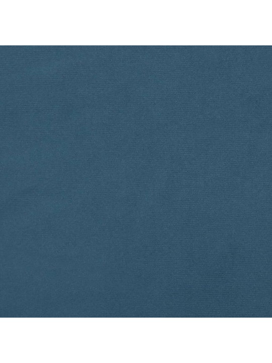 Galvūgalis, 4vnt.,tamsiai mėlynos spalvos,100x5x78/88cm,aksomas