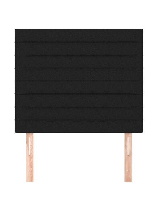 Galvūgalis, 2vnt., juodos spalvos, 80x5x78/88cm, audinys