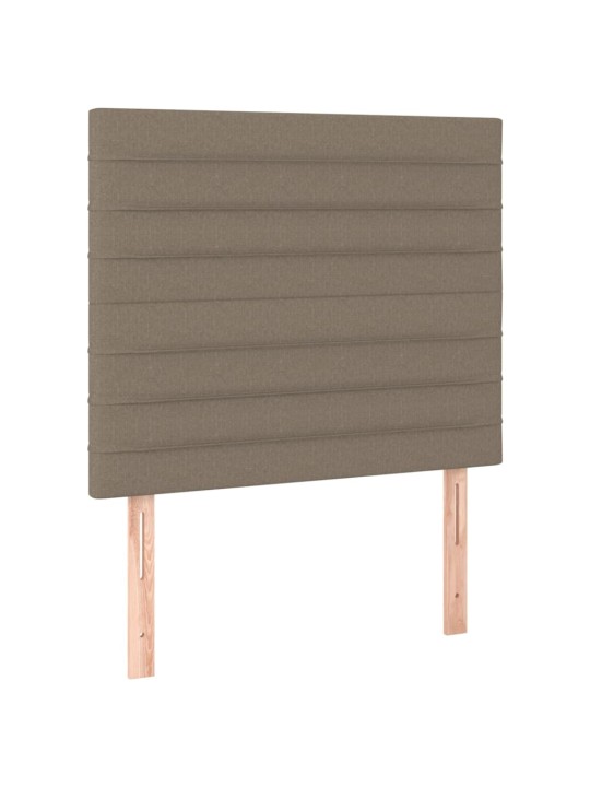 Galvūgalis, 2vnt., taupe spalvos, 80x5x78/88cm, audinys