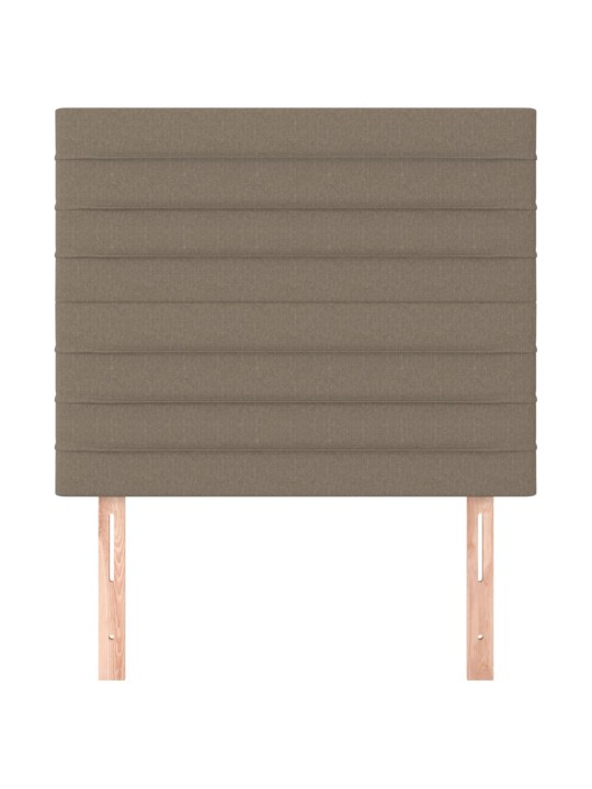 Galvūgalis, 2vnt., taupe spalvos, 80x5x78/88cm, audinys