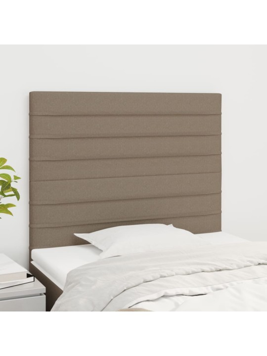 Galvūgalis, 2vnt., taupe spalvos, 80x5x78/88cm, audinys