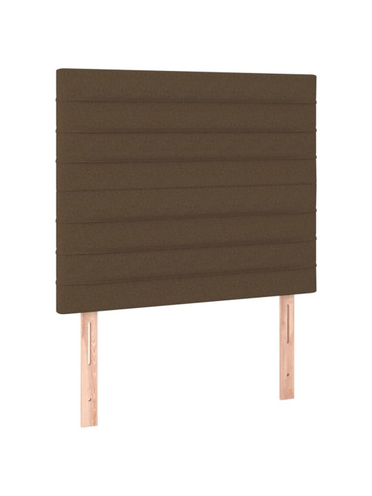 Galvūgalis, 2vnt., tamsiai rudos spalvos, 100x5x78/88cm,audinys