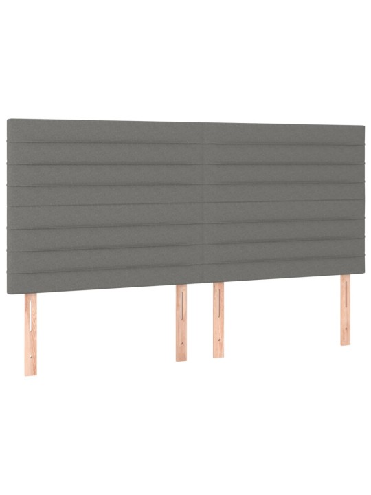 Galvūgalis, 4vnt.,tamsiai pilkos spalvos, 80x5x78/88cm, audinys