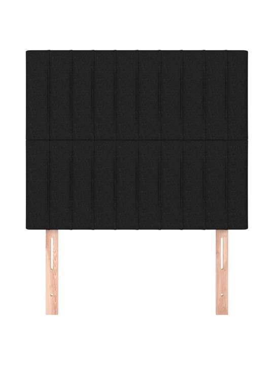 Galvūgalis, 2vnt., juodos spalvos, 80x5x78/88cm, audinys