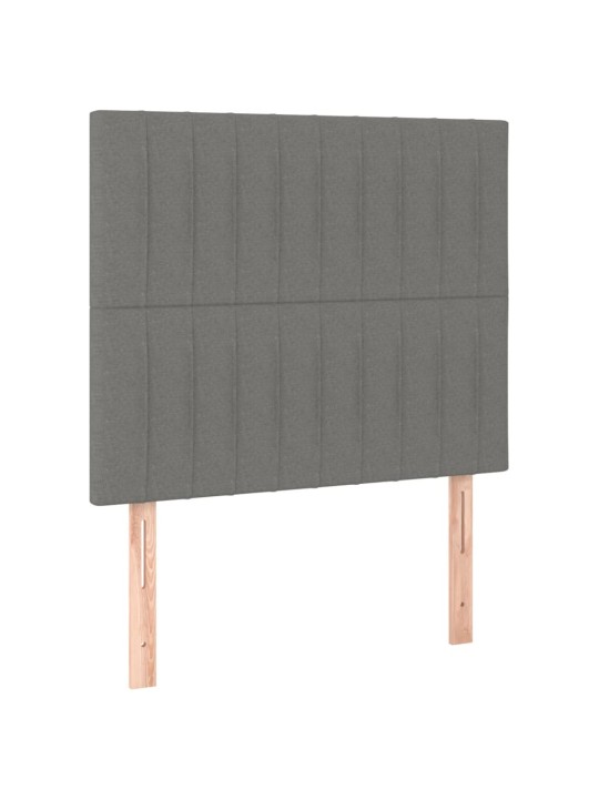 Galvūgalis, 2vnt.,tamsiai pilkos spalvos,90x5x78/88cm, audinys