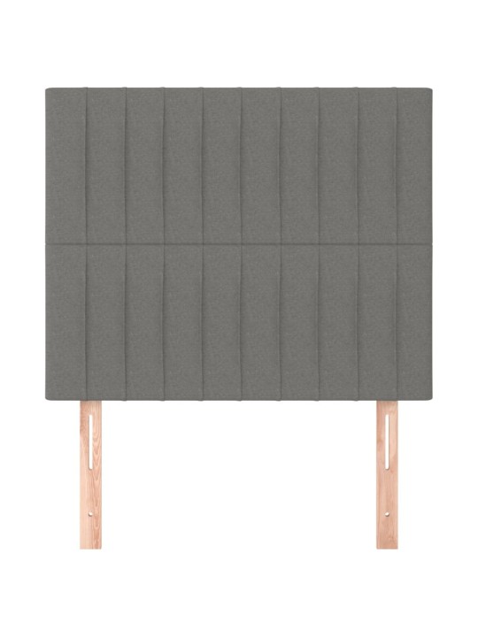 Galvūgalis, 2vnt.,tamsiai pilkos spalvos,90x5x78/88cm, audinys