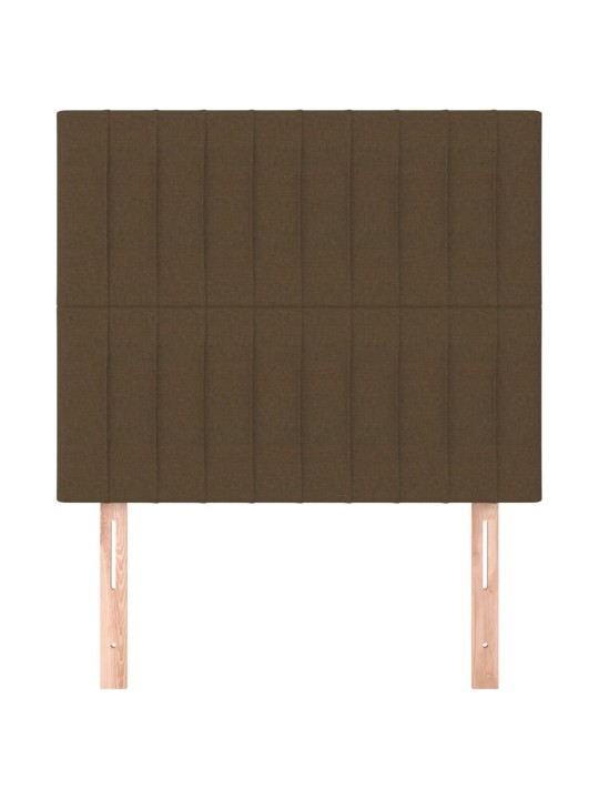 Galvūgalis, 2vnt.,tamsiai rudos spalvos,90x5x78/88cm, audinys