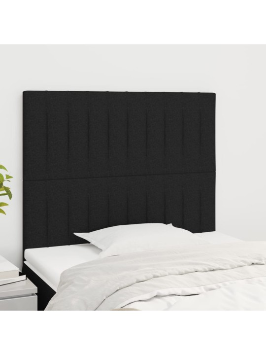 Galvūgalis, 2vnt., juodos spalvos, 100x5x78/88cm, audinys