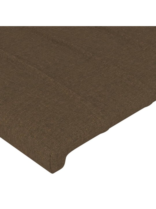 Galvūgaliai, 4vnt., tamsiai rudi, 72x5x78/88cm, audinys