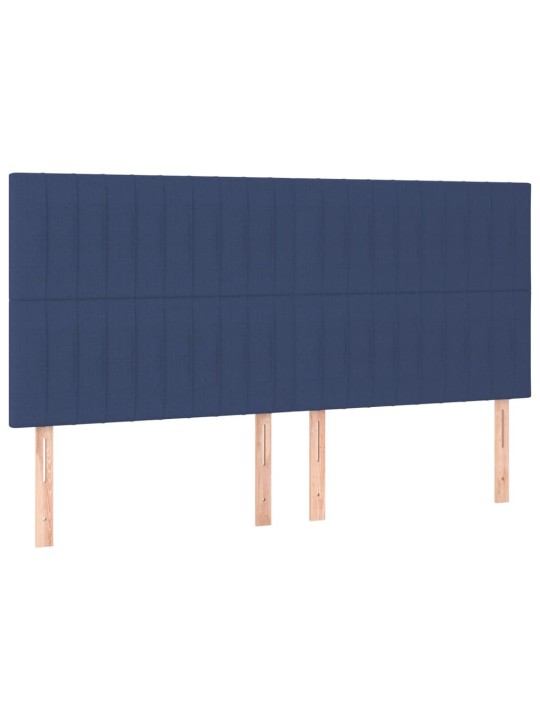 Galvūgalis, 4vnt. mėlynos spalvos, 90x5x78/88cm, audinys