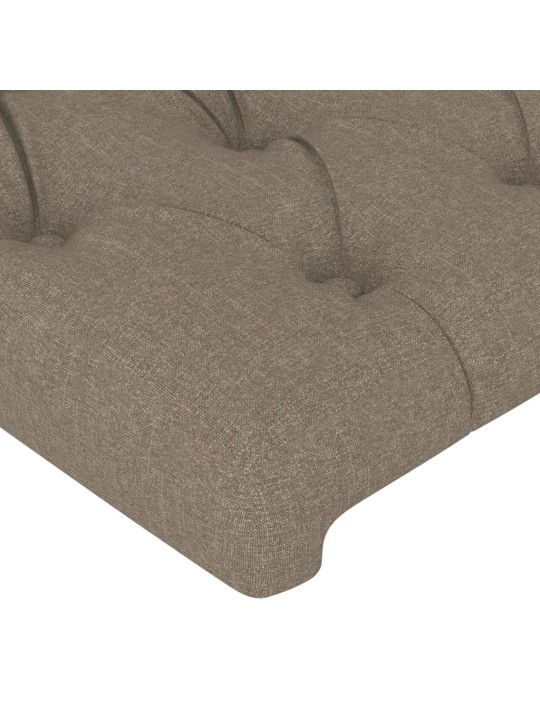 Galvūgaliai, 4vnt., taupe spalvos, 100x7x78/88cm, audinys