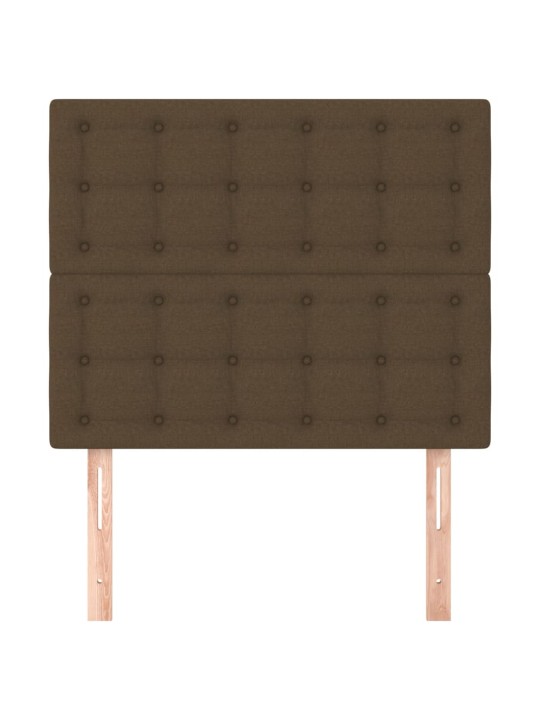 Galvūgalis, 2vnt.,tamsiai rudos spalvos,90x5x78/88cm, audinys