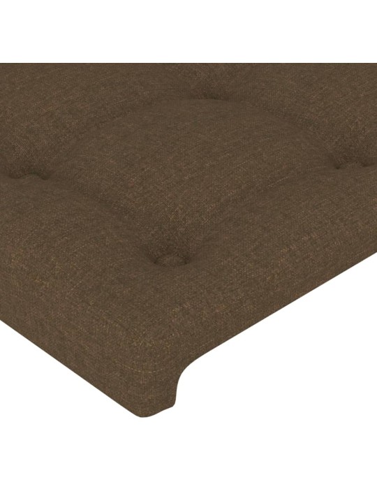Galvūgalis, 2vnt.,tamsiai rudos spalvos,90x5x78/88cm, audinys
