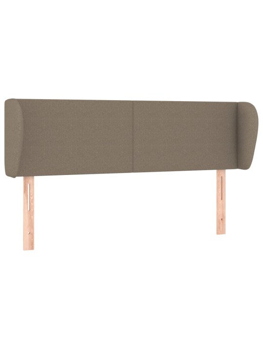 Galvūgalis su auselėmis,taupe spalvos,147x23x78/88cm, audinys