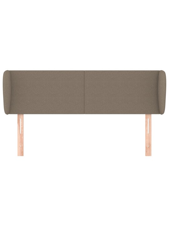 Galvūgalis su auselėmis,taupe spalvos,147x23x78/88cm, audinys