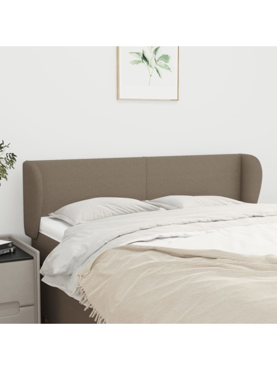 Galvūgalis su auselėmis,taupe spalvos,147x23x78/88cm, audinys