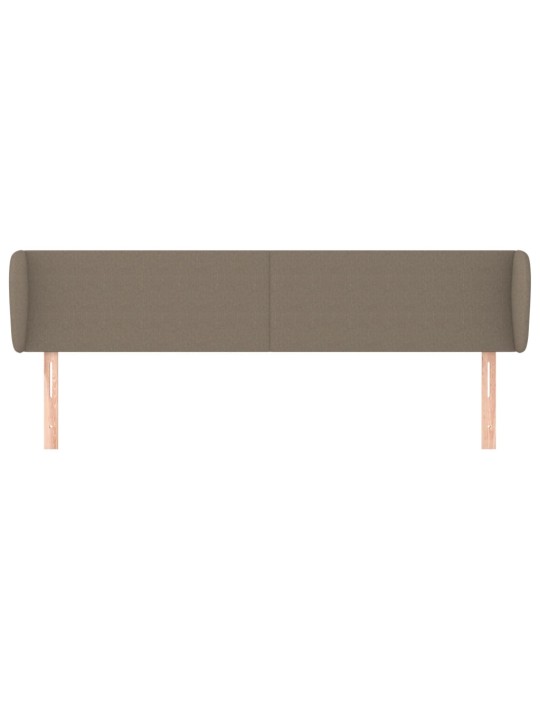 Galvūgalis su auselėmis,taupe spalvos,163x23x78/88 cm, audinys