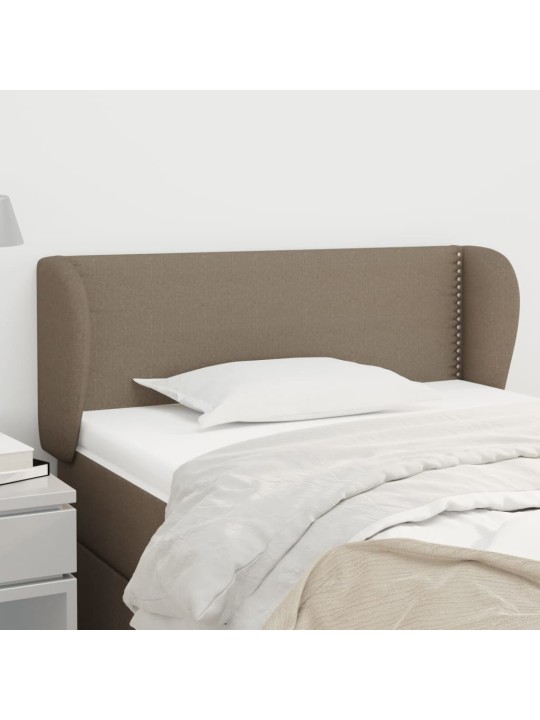 Galvūgalis su auselėmis,taupe spalvos,103x23x78/88cm, audinys