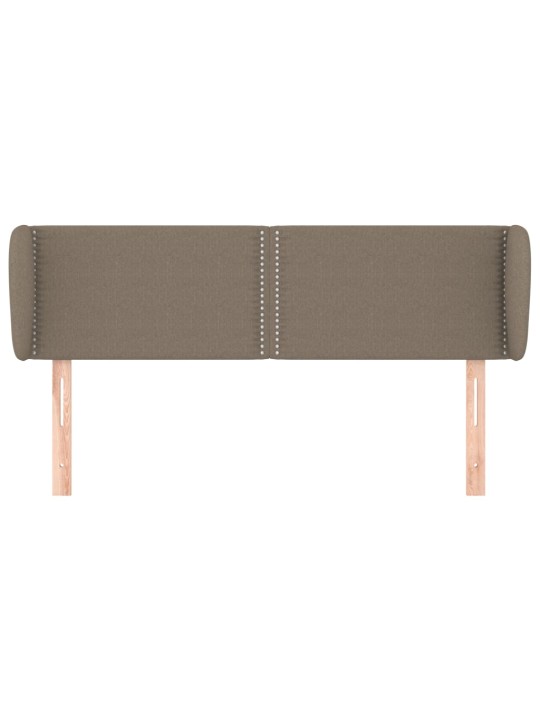 Galvūgalis su auselėmis,taupe spalvos,147x23x78/88cm, audinys